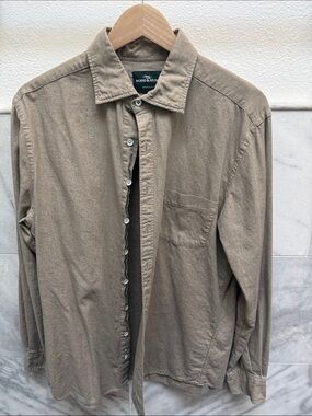 Rodd & Gunn Men's Button-Down Shirt in Khaki